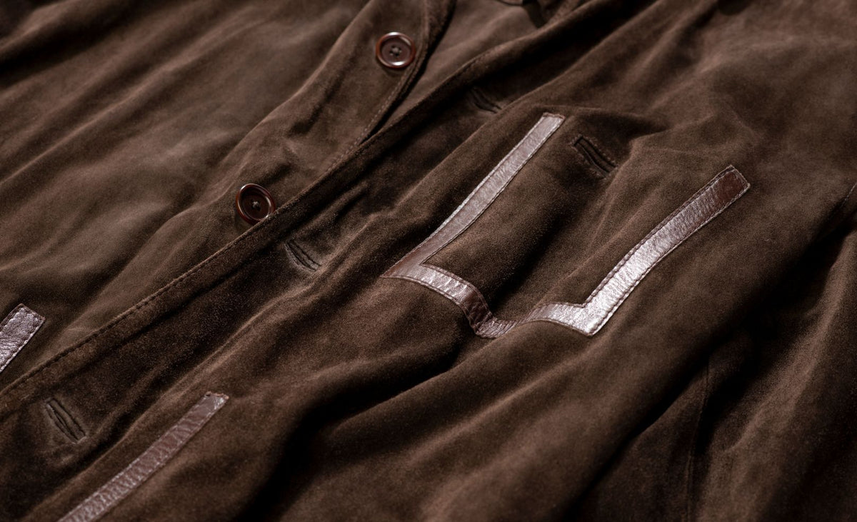 Comment nettoyer et entretenir une veste en daim ou nubuck Norbert Bottier