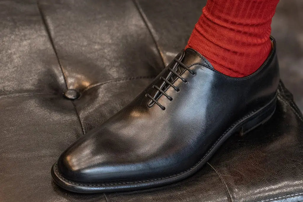 Les chaussettes d'homme en fil d'écosse