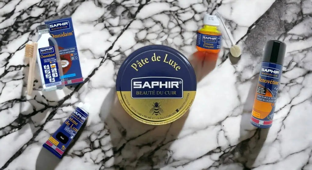 Cirage Saphir produits entretien cuir chaussures