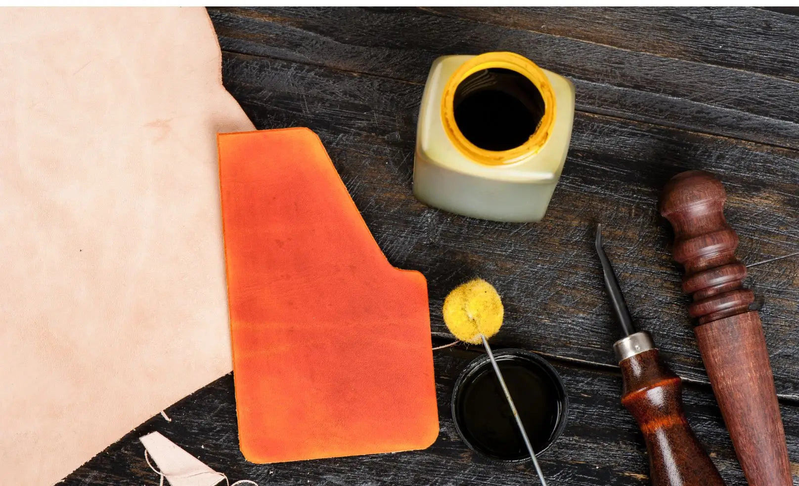 Teinture pour chaussures cuir