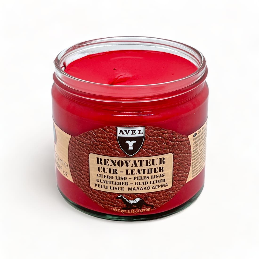 Baume Rénovateur cuirs d’ameublements Rouge - Avel - 275 ml