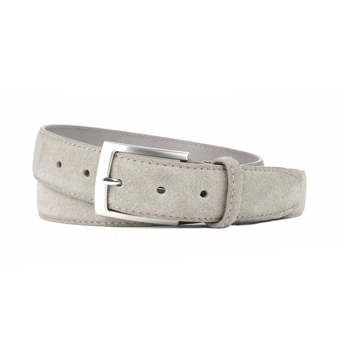Ceinture Daim Gris 35 mm-Ceintures-Norbert Bottier
