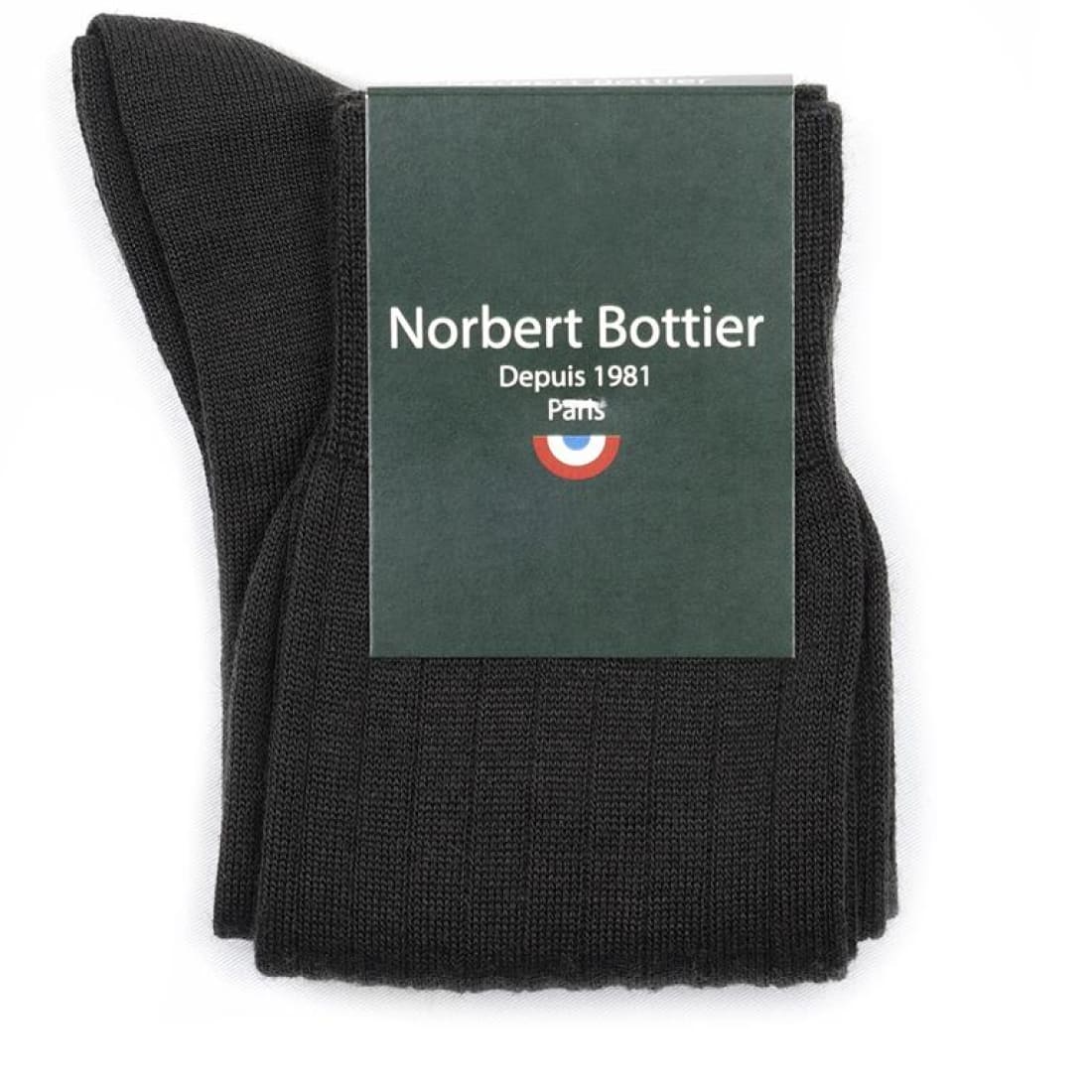 Chaussettes en laine Marron - Norbert Bottier