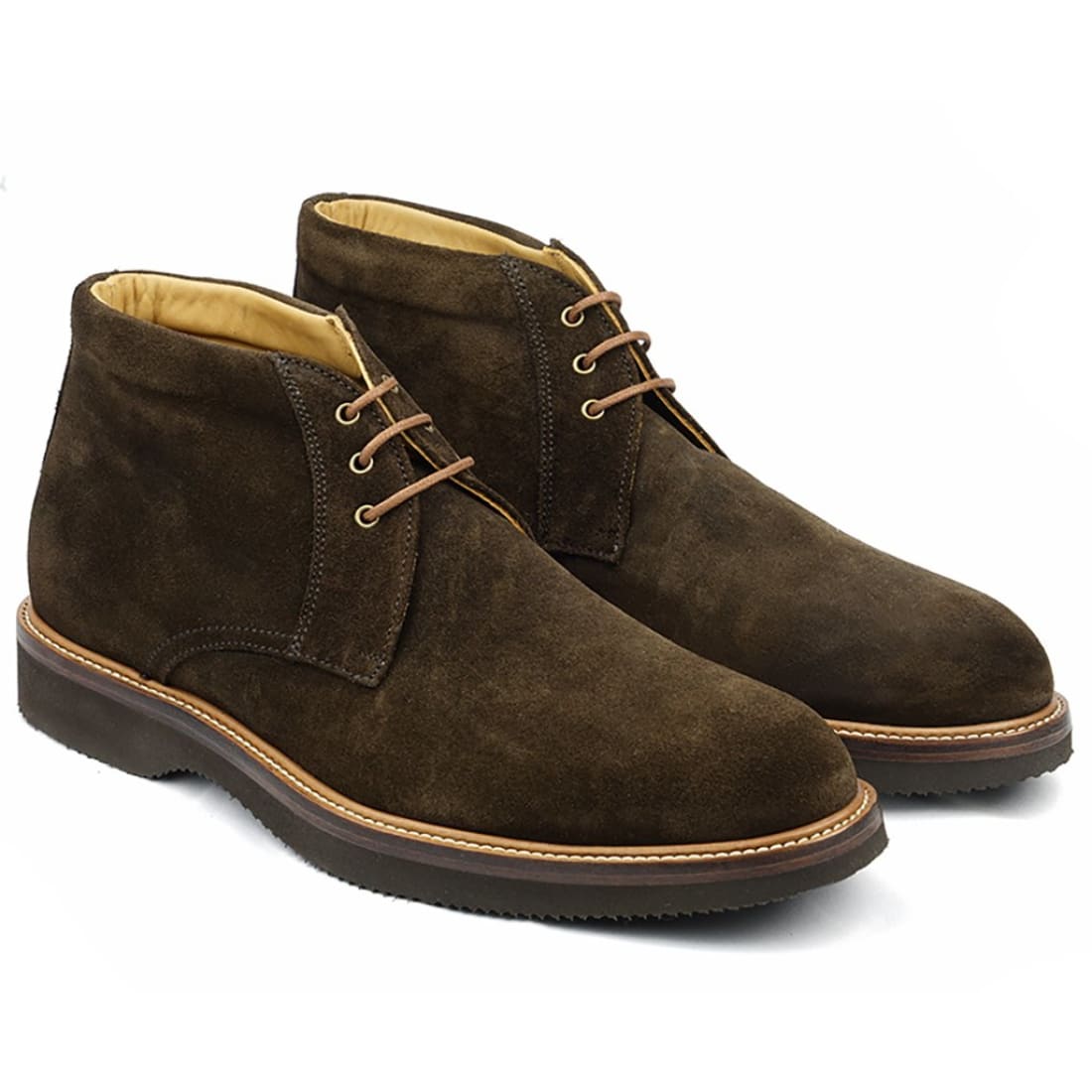 Chukka Boot's Daim Marron-Chaussures-Norbert Bottier