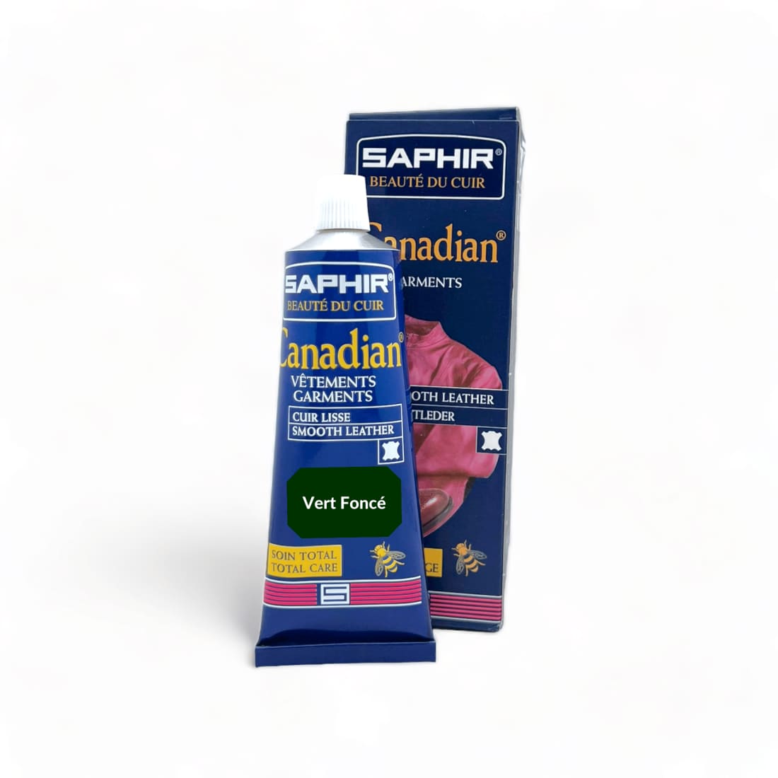 Cirage Canadian Vert Foncé - Saphir - 75 ml - Accessoires