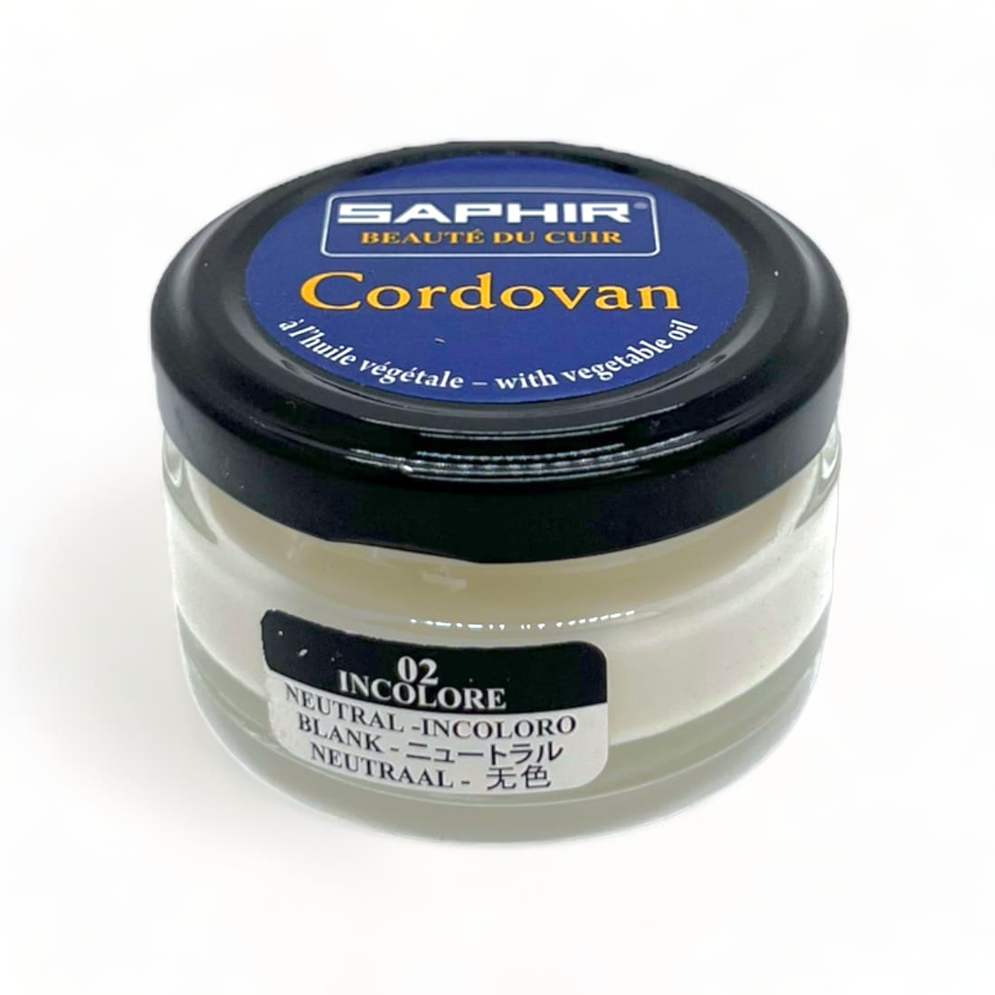 Cirage Crème Cordovan Incolore - Saphir - 50 ml -