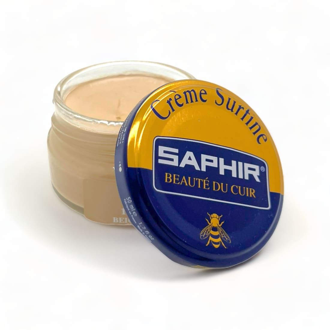 Cirage Crème Surfine Beige - Saphir - 50 ml - Accessoires