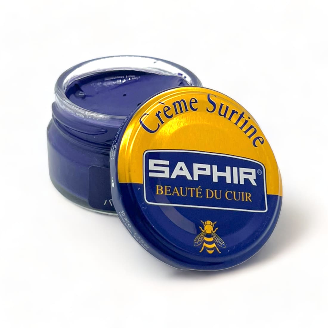 Cirage Crème Surfine Violet - Saphir - 50 ml - Accessoires