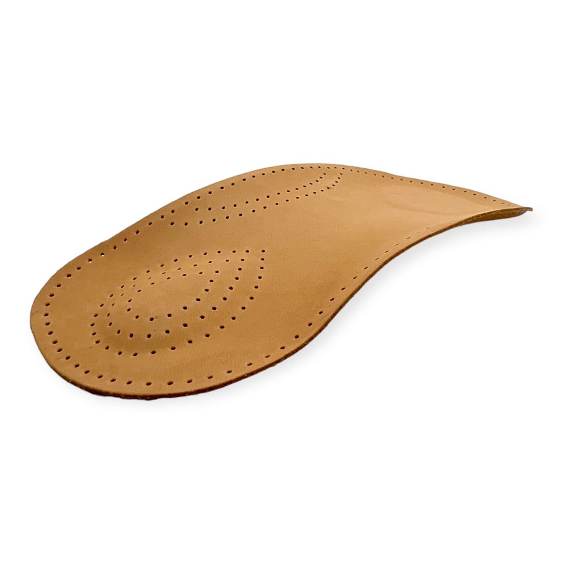 Demi semelles orthopédiques voûtes plantaires en cuir -