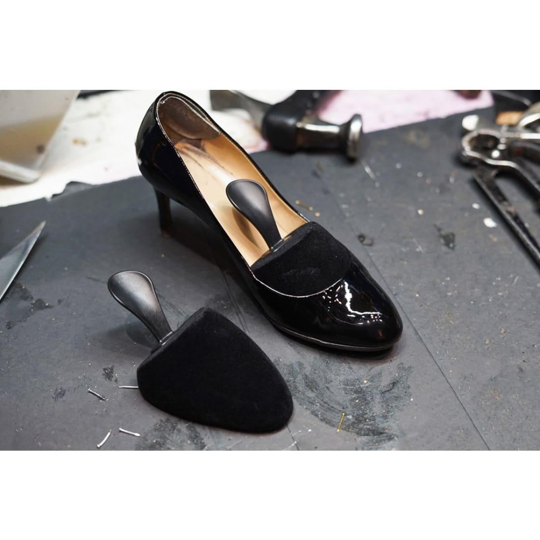 Embauchoirs en mousse - bouts ronds - Norbert Bottier