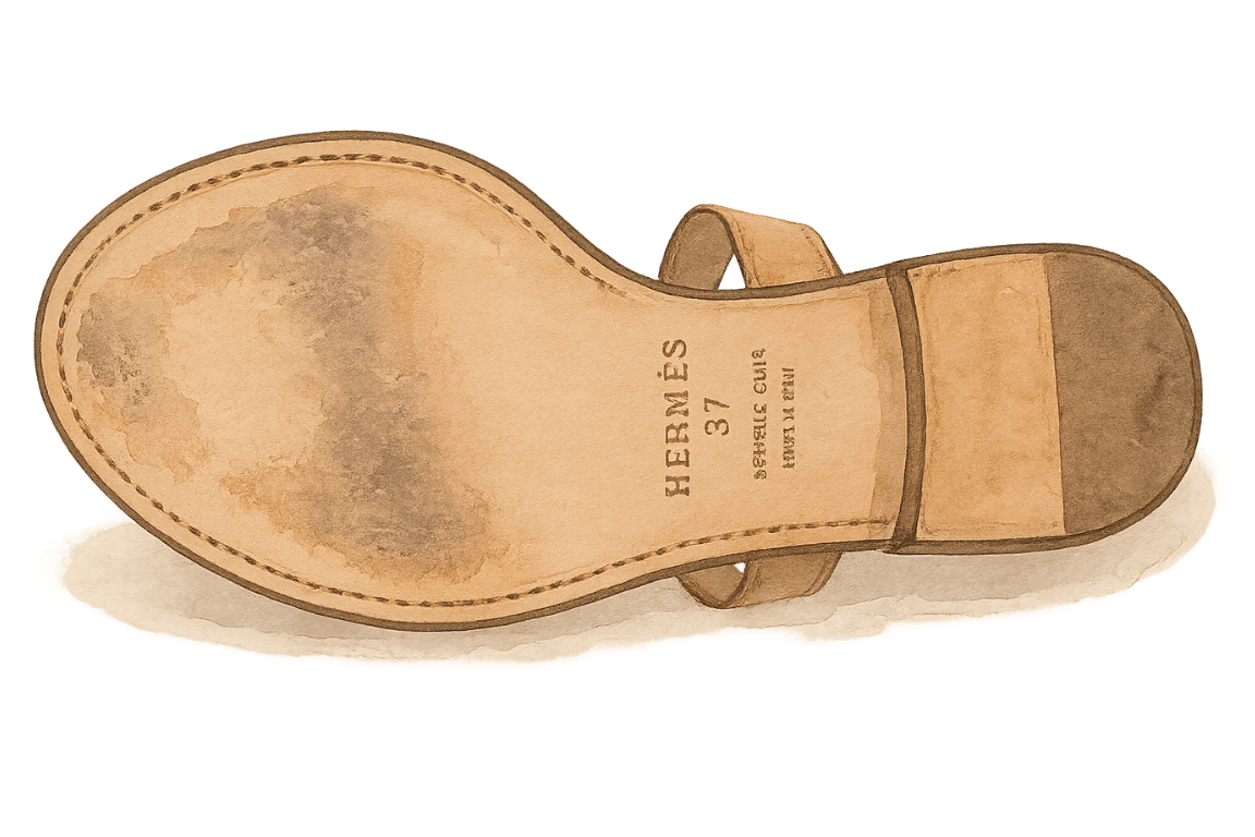 Cordonnier Hermès Homme Paris 15 Réparation semelles