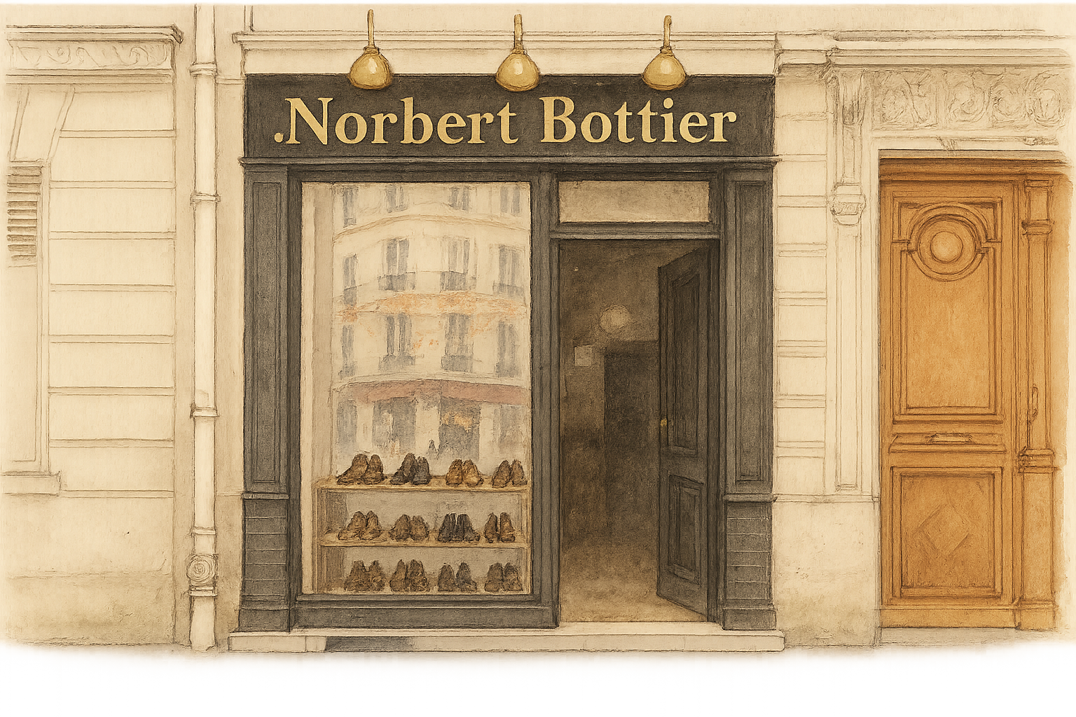 Cordonnerie Norbert Bottier Paris 15 façade