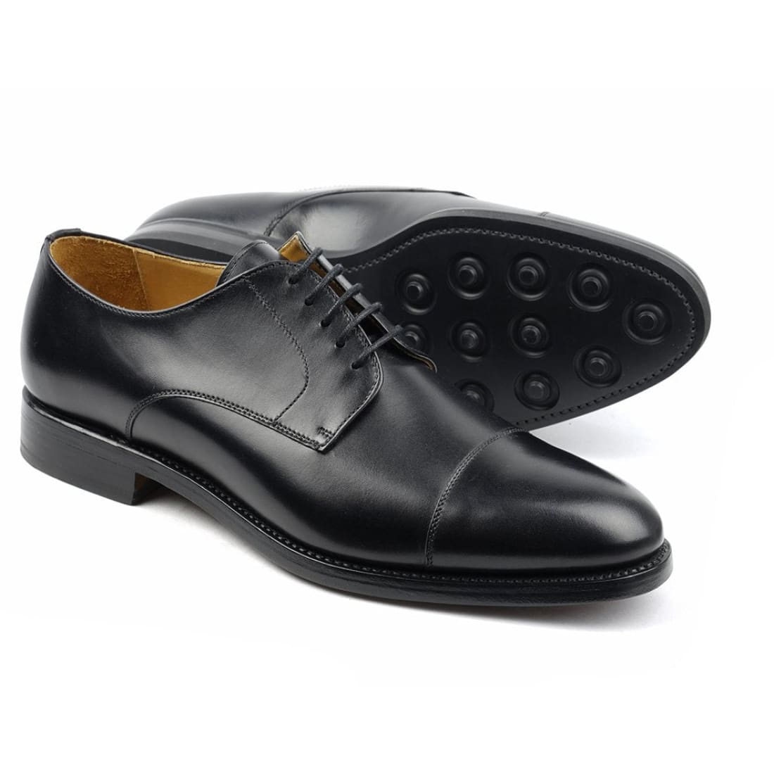 Winter Cuir Noir Semelle Dainite-Chaussures-Norbert Bottier