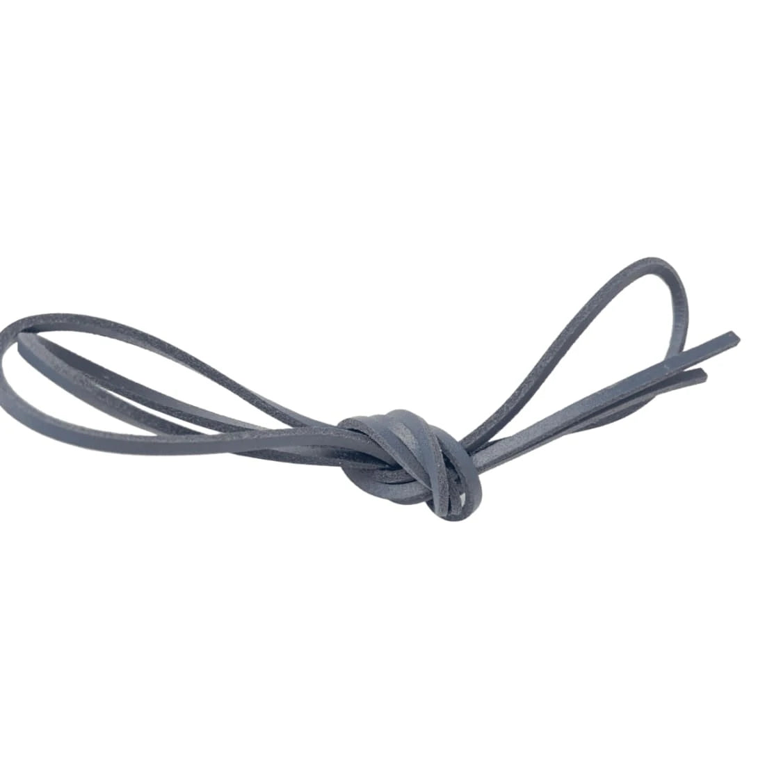 Lacets Cuir Plat Bleu marine pour chaussures bateau 120 cm Norbert Bottier