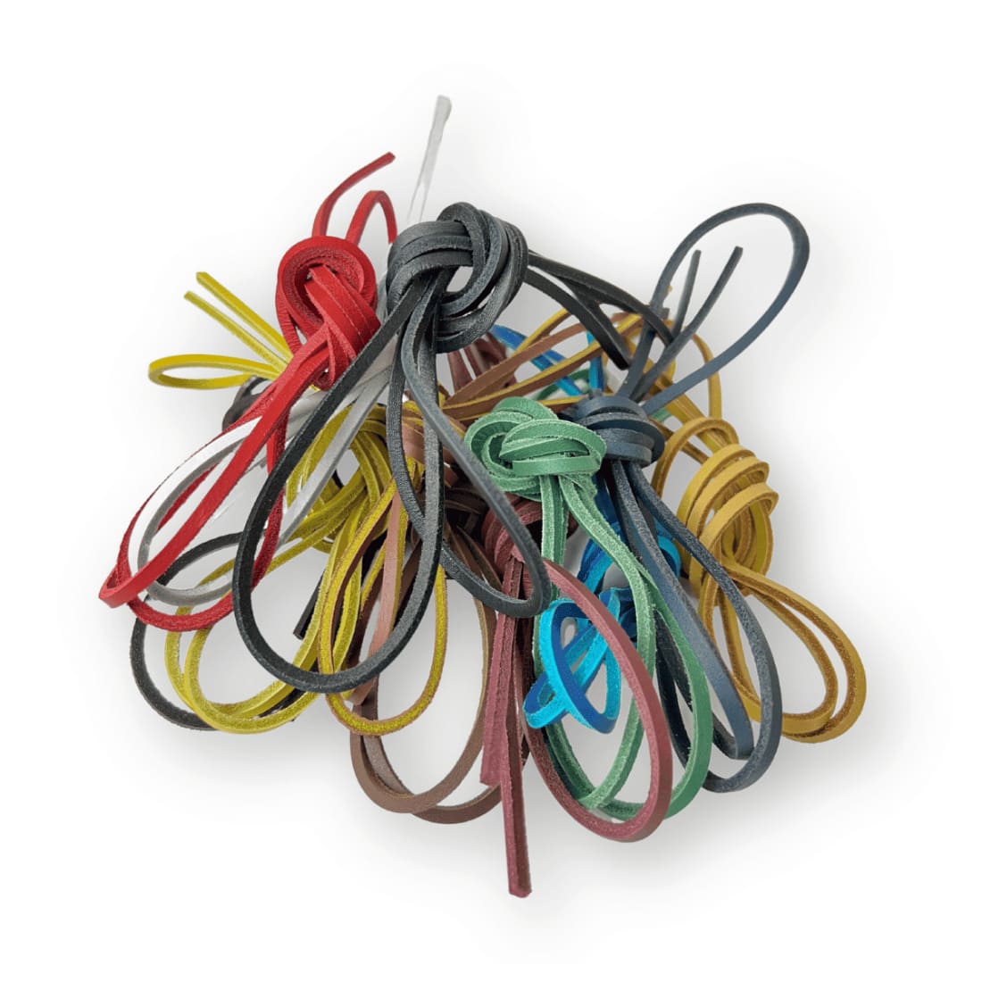 Lacets Cuir Plat pour chaussures bateau 120 cm Norbert Bottier