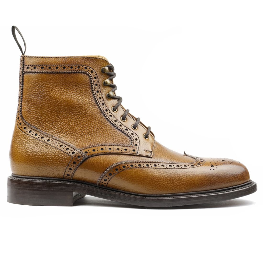 Mountain Boot's Cuir Grainé Gold-Chaussures-Norbert Bottier