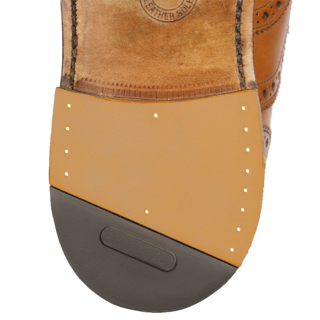 Remplacement talons cuir - Cordonnerie