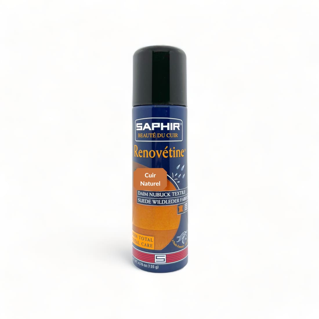 Spray Rénovétine Daim Cuir Naturel - Saphir - 200 ml -