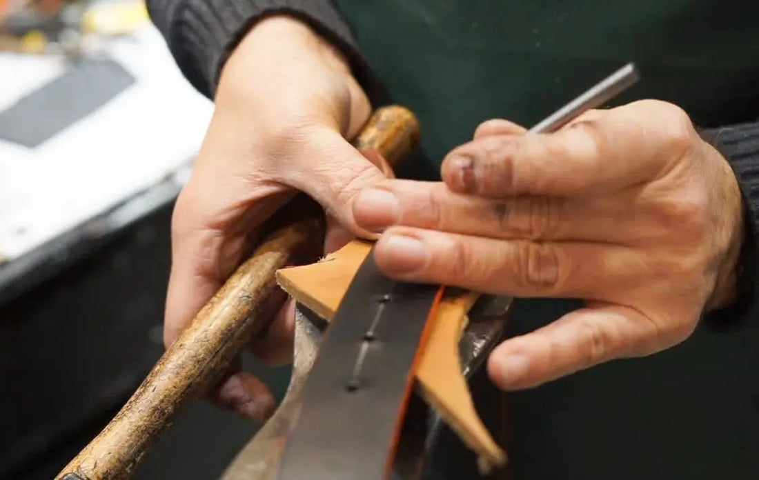 Réparation d'une ceinture en cuir Hermès