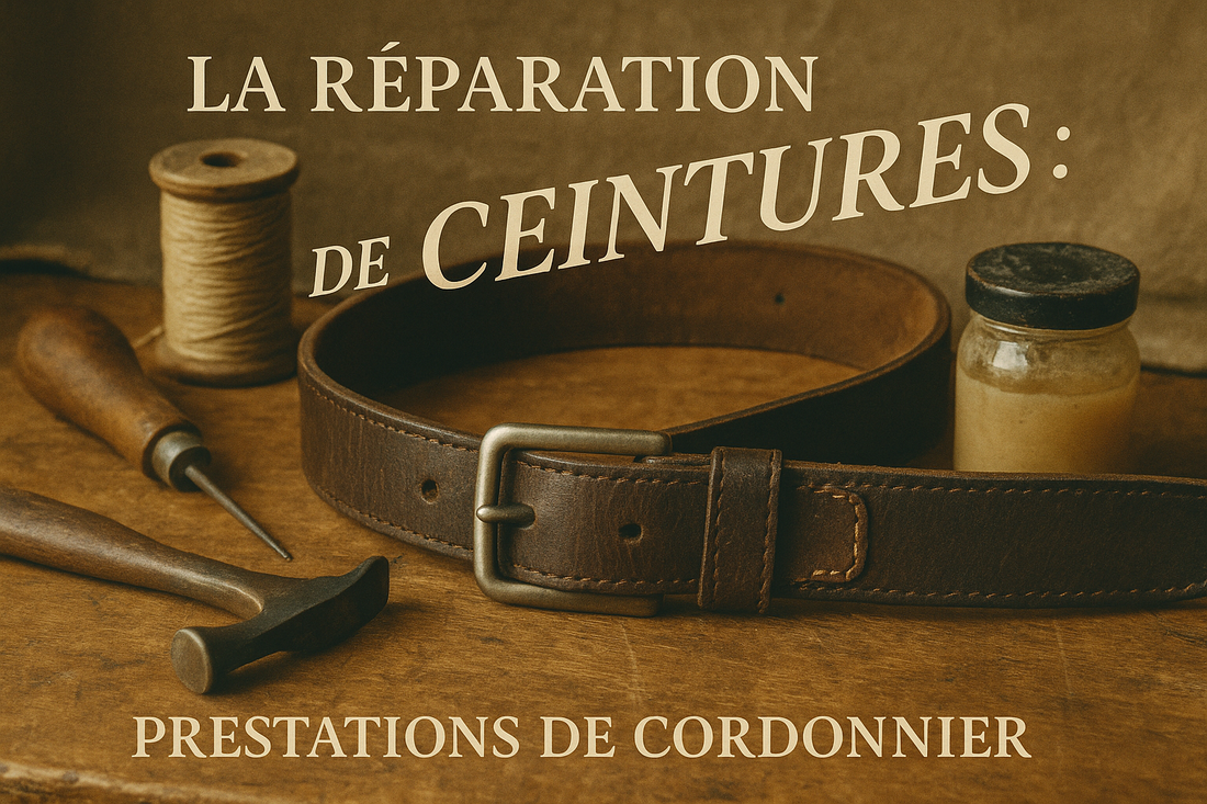 Réparation de ceintures cordonnier paris 15