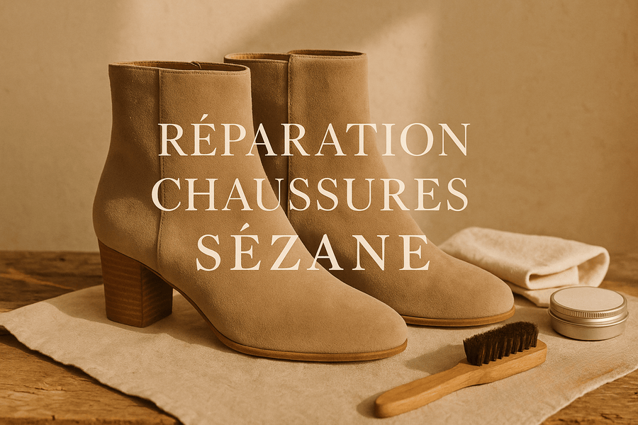 Cordonnier chaussures Sézane Paris 15 Réparation