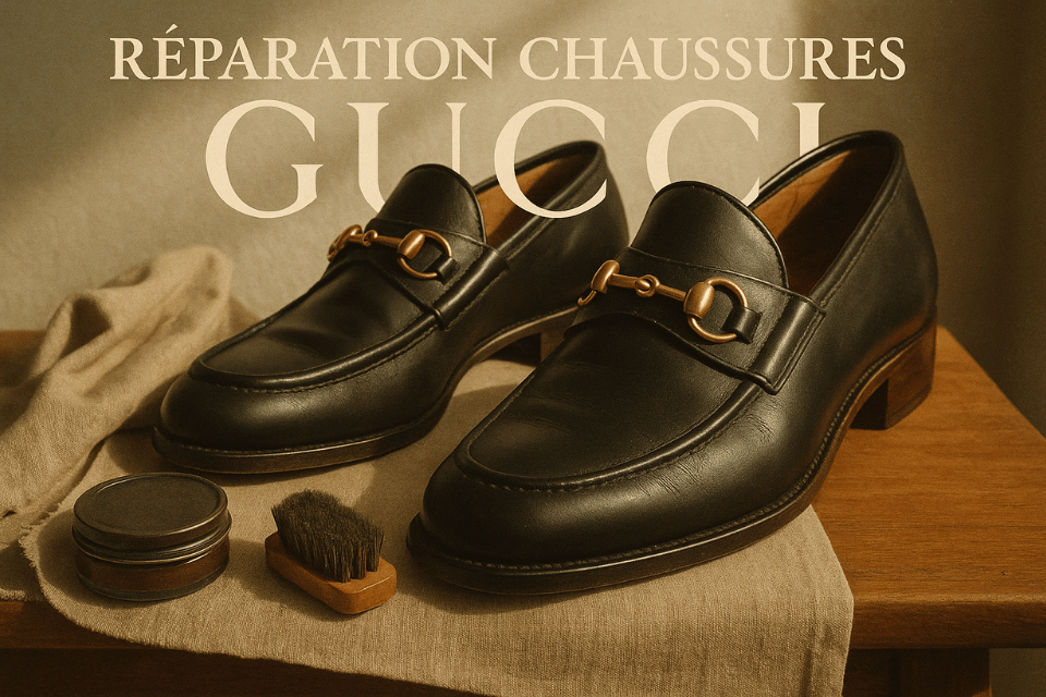 Cordonnier chaussures Gucci Paris 15 Réparation