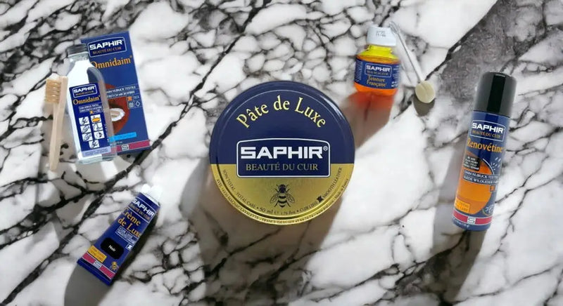 Cirage Saphir produits entretien cuir chaussures