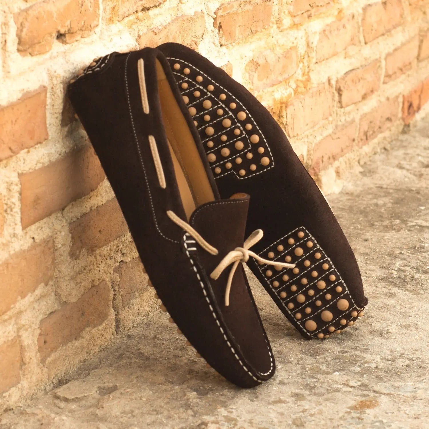 Mocassins d'Été Driver Homme cuir daim luxe