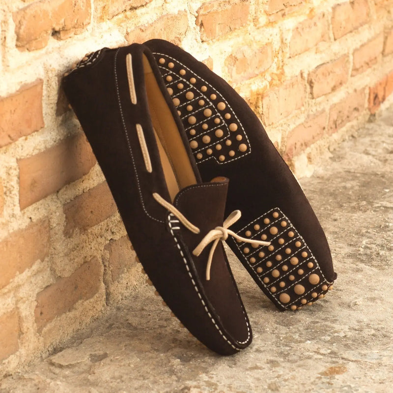 Mocassins d'Été Driver Homme cuir daim luxe