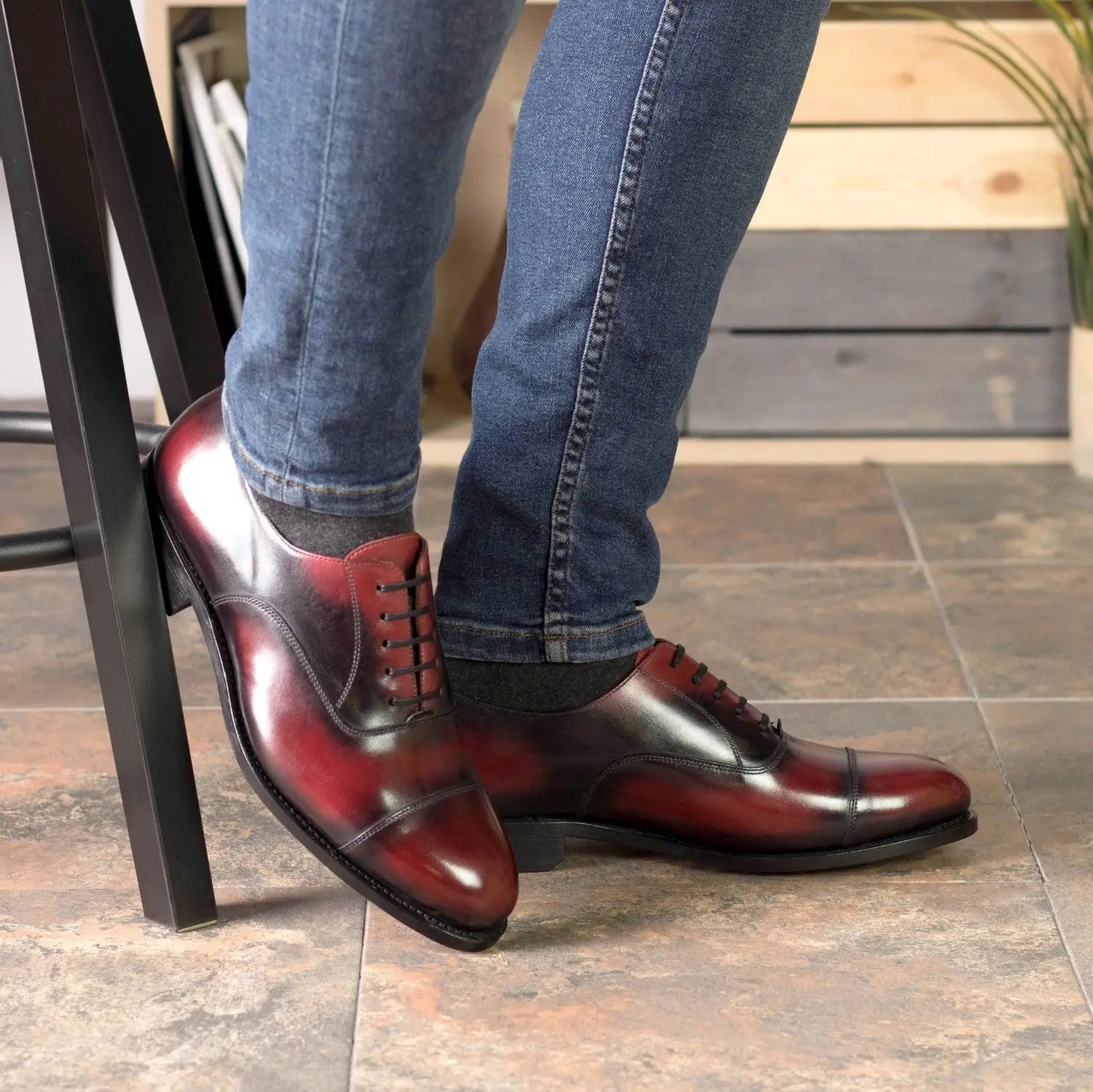 Chaussures Richelieu bout droit pour homme