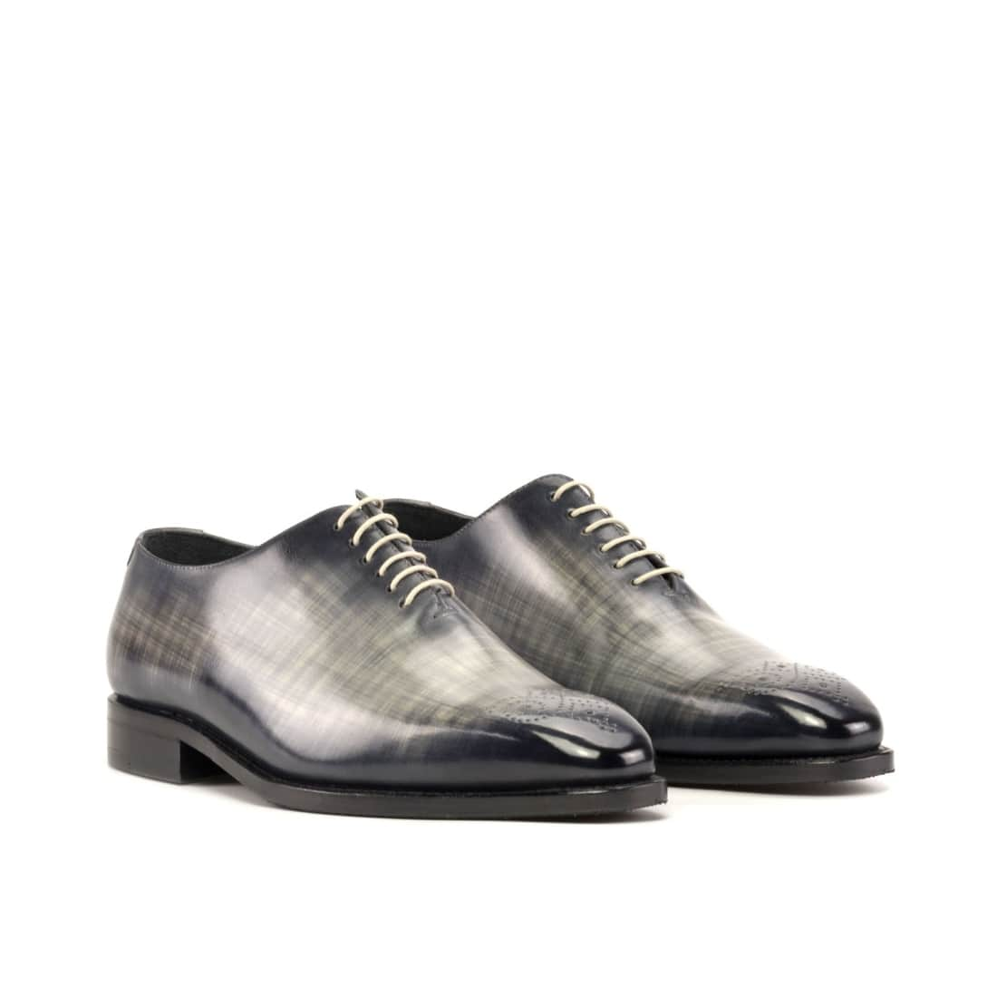 One Cut en cuir gris patiné - Chaussures