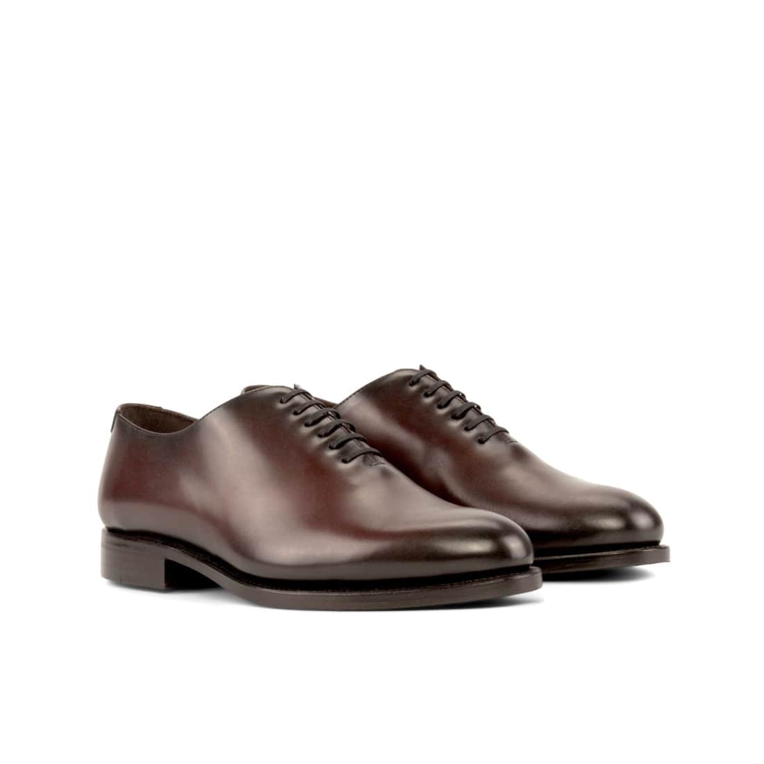 One Cut en cuir bordeaux