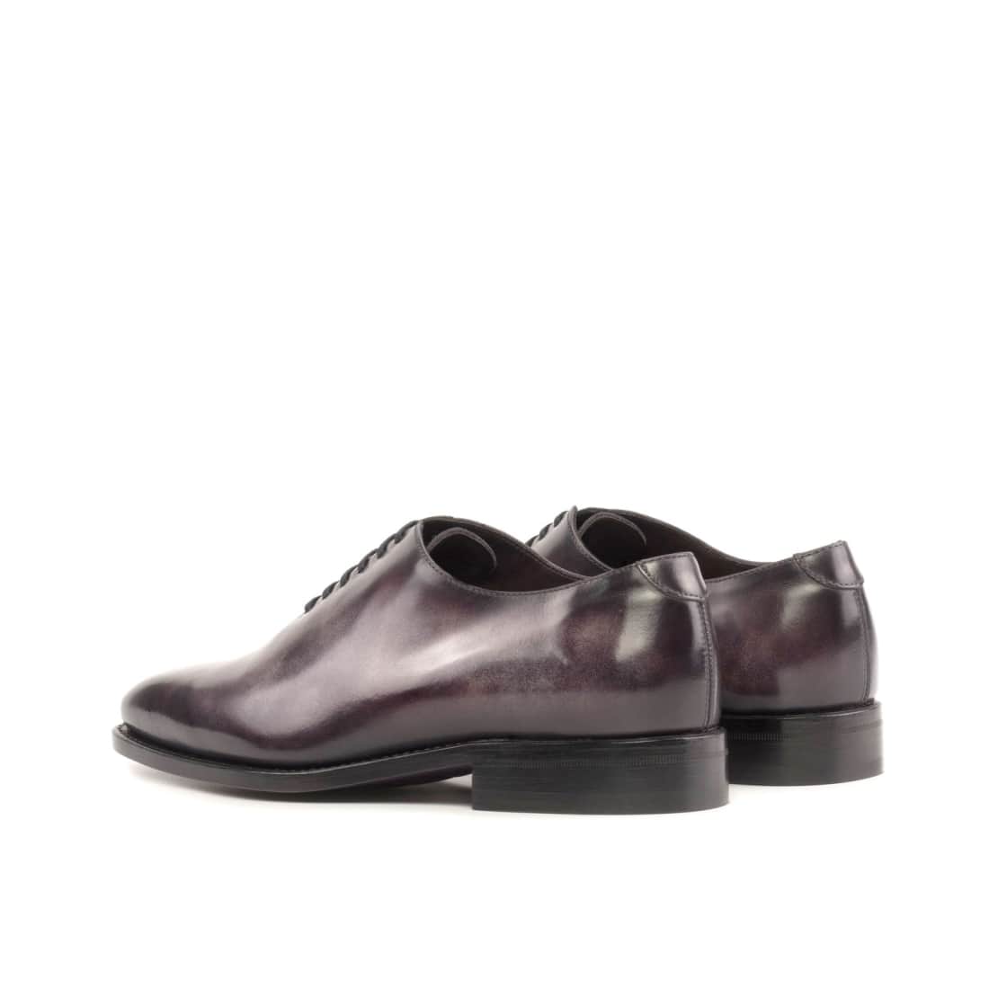 One Cut en cuir patiné violet – vue 3