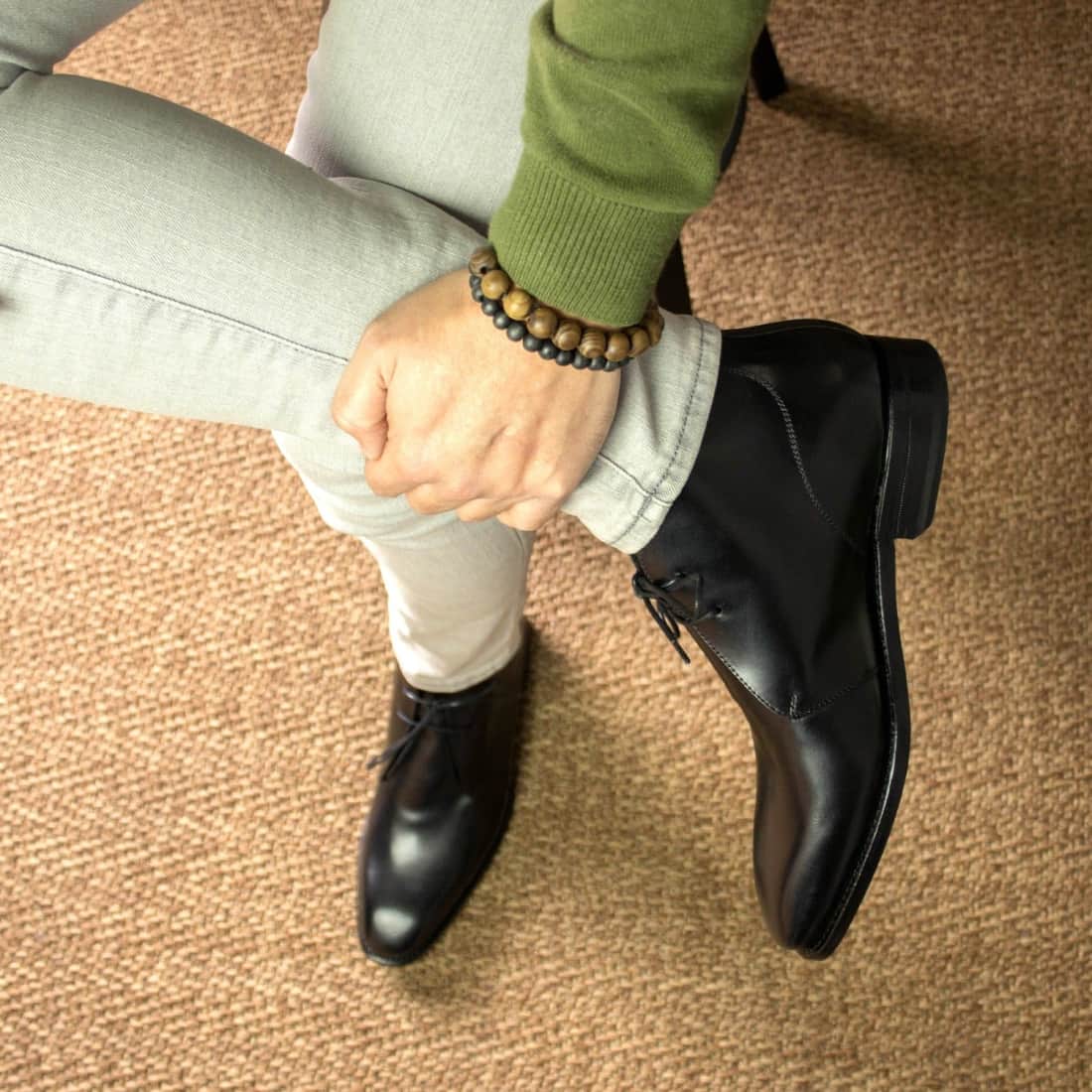Bottines Chukka cuir Marron clair pour Homme | In Corio Bottines Chukka cuir Marron clair pour Homme | In Corio