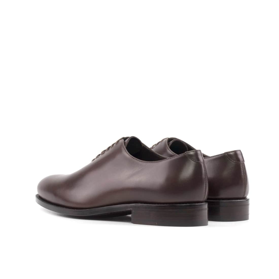 One Cut en cuir marron foncé – vue 3
