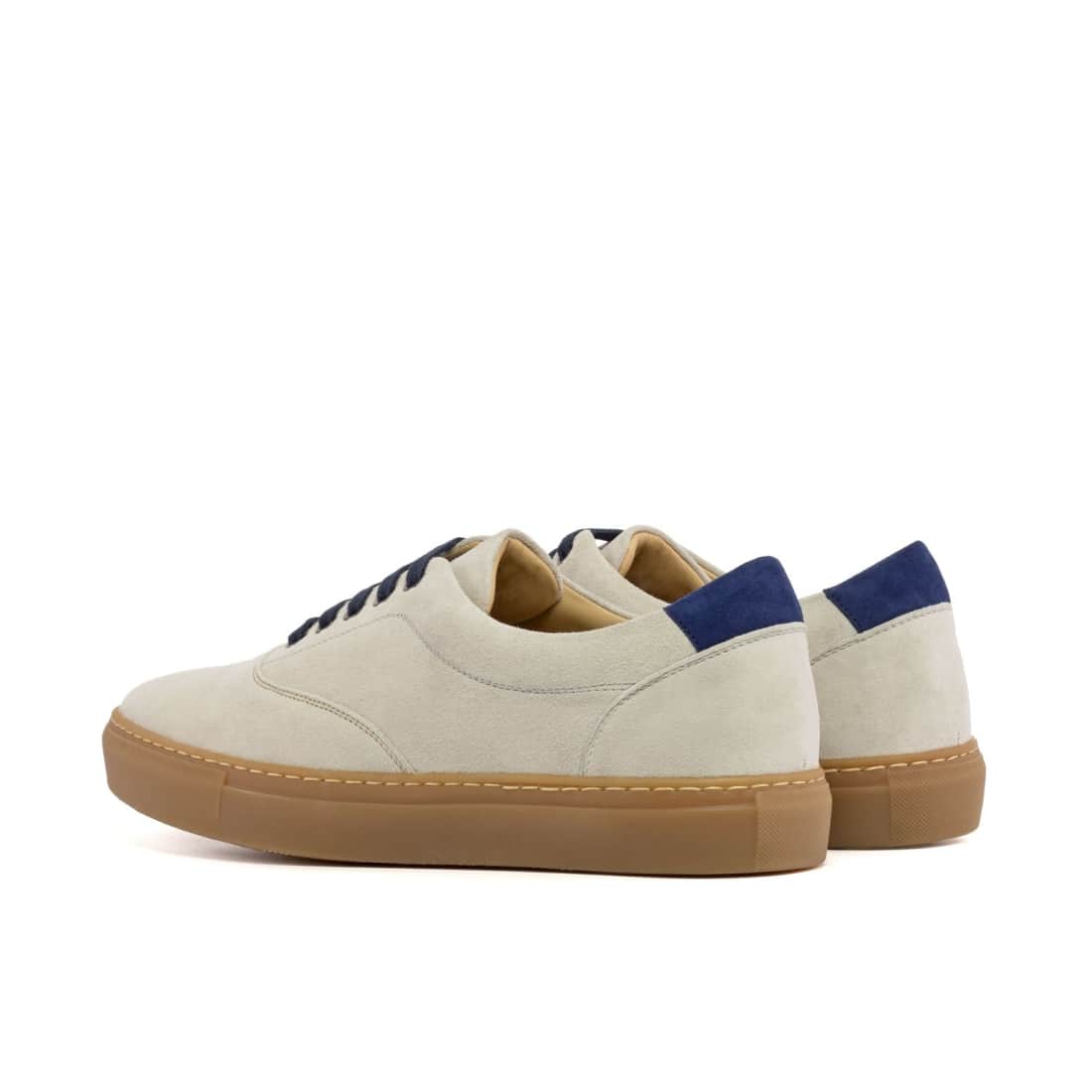 Sneakers Spinner en daim ivoire - Semelles Caramel
