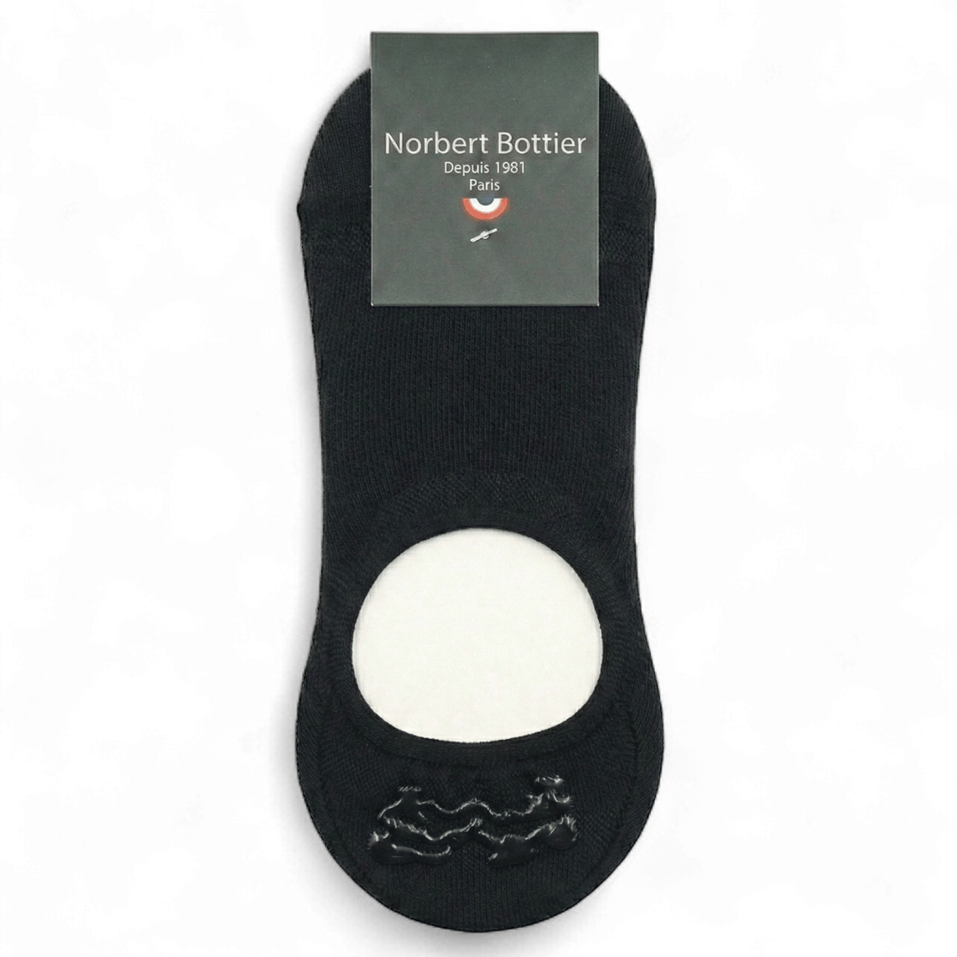 Chaussettes invisibles noir homme