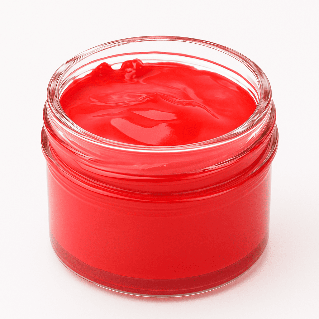 Crème de cirage rouge