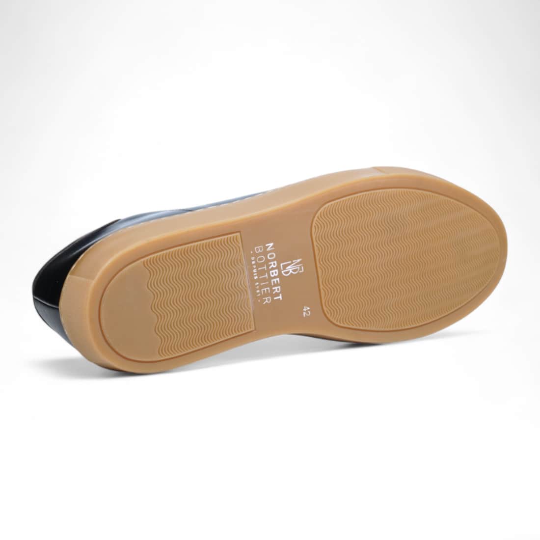 Jersey Cuir Bleu Patiné – vue 3