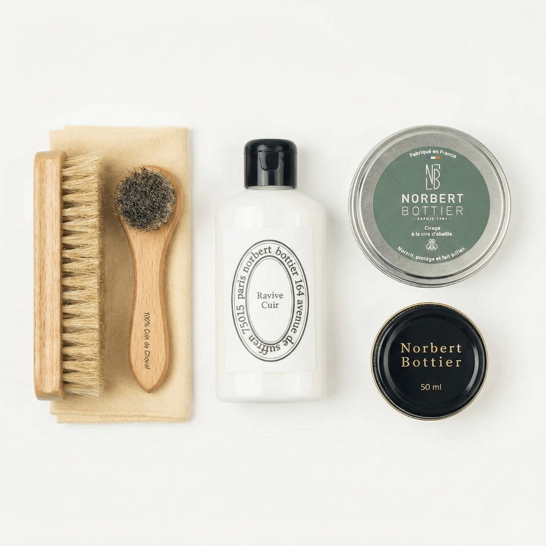 Kit_Entretien_Cuir_-_L_Indispensable cuir chaussure