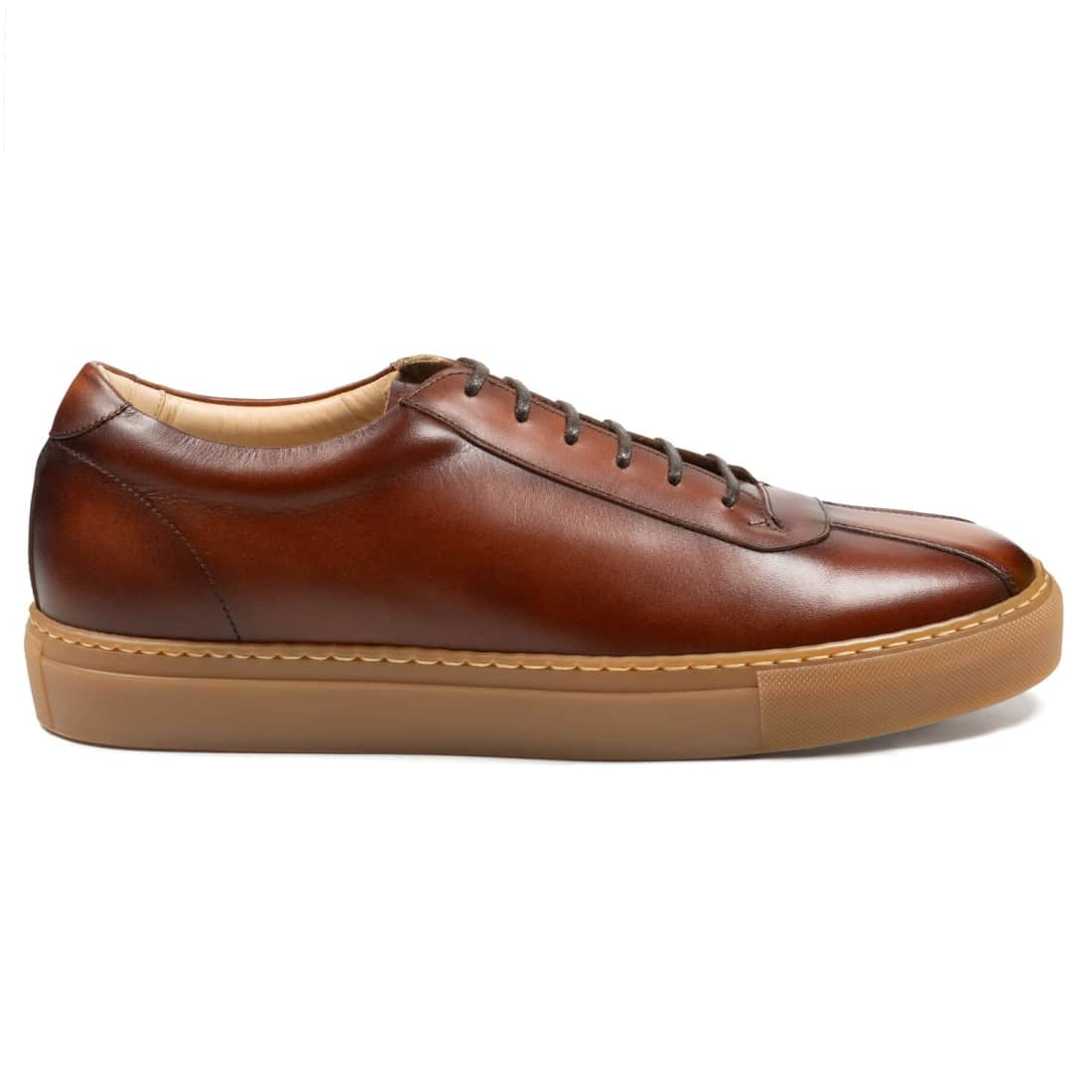 Lane Cuir patiné Cognac - Chaussures