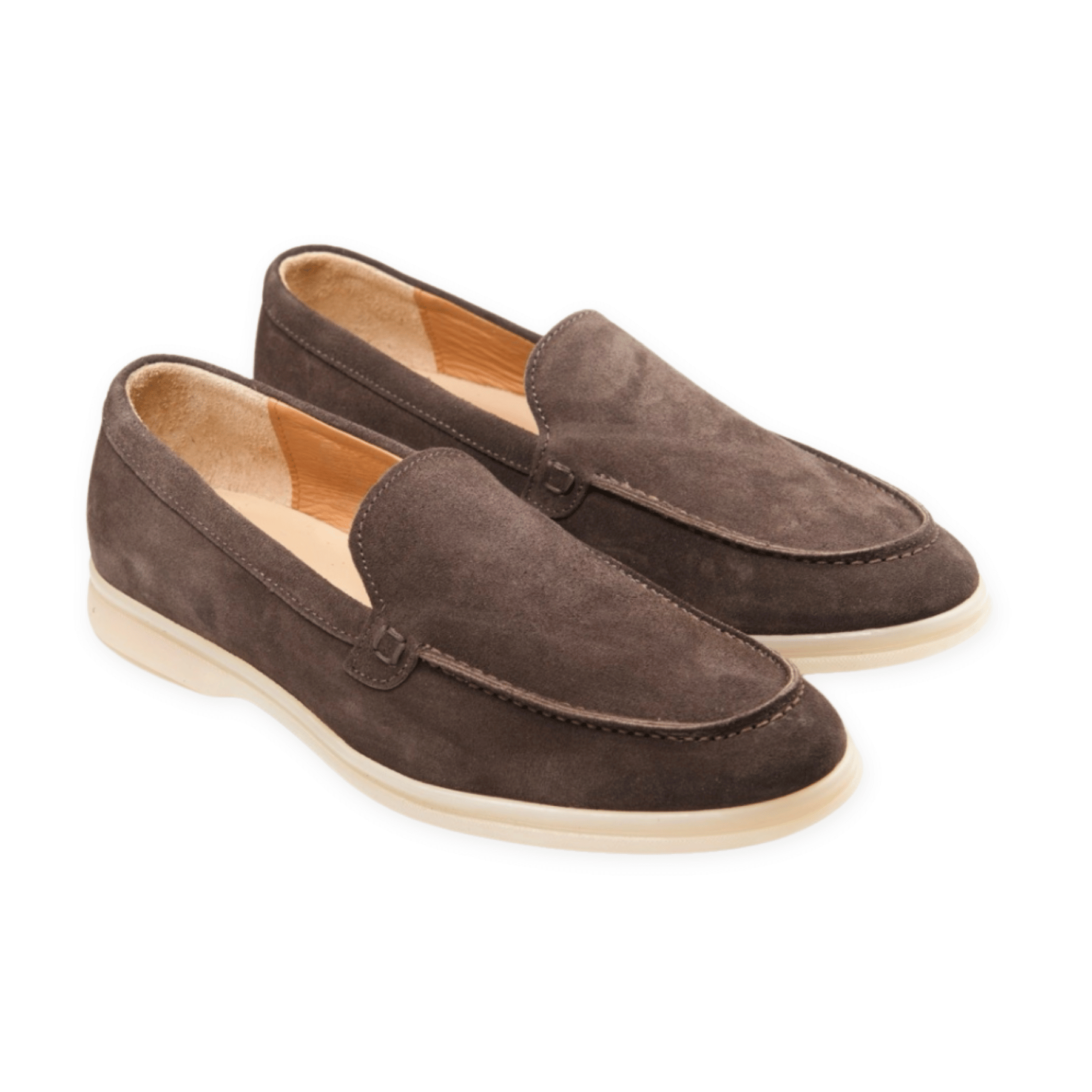 Milan - Mocassins Soft Daim Marron