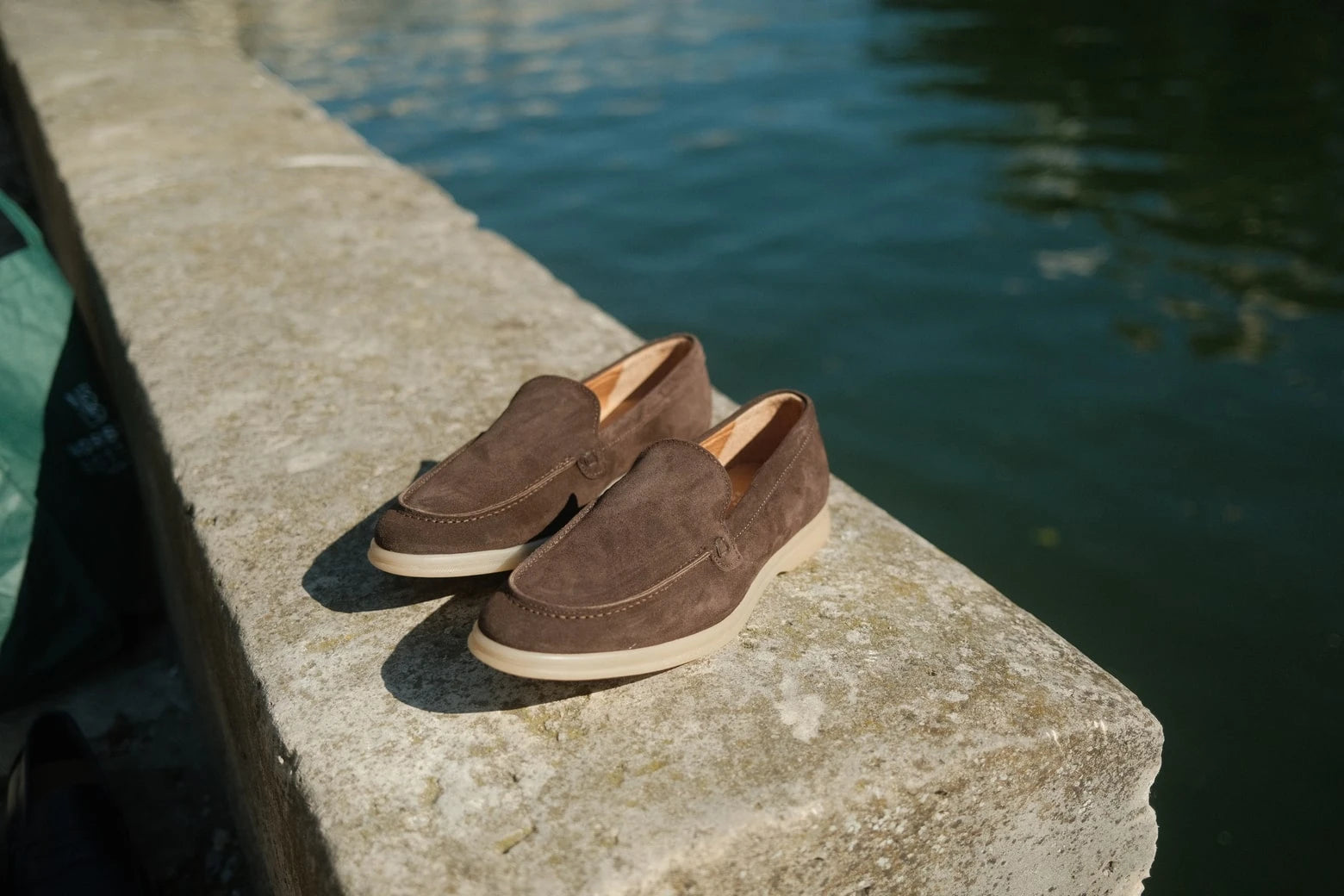 Milan - Mocassins Soft Daim Marron Norbert Bottier Chaussures Norbert Bottier