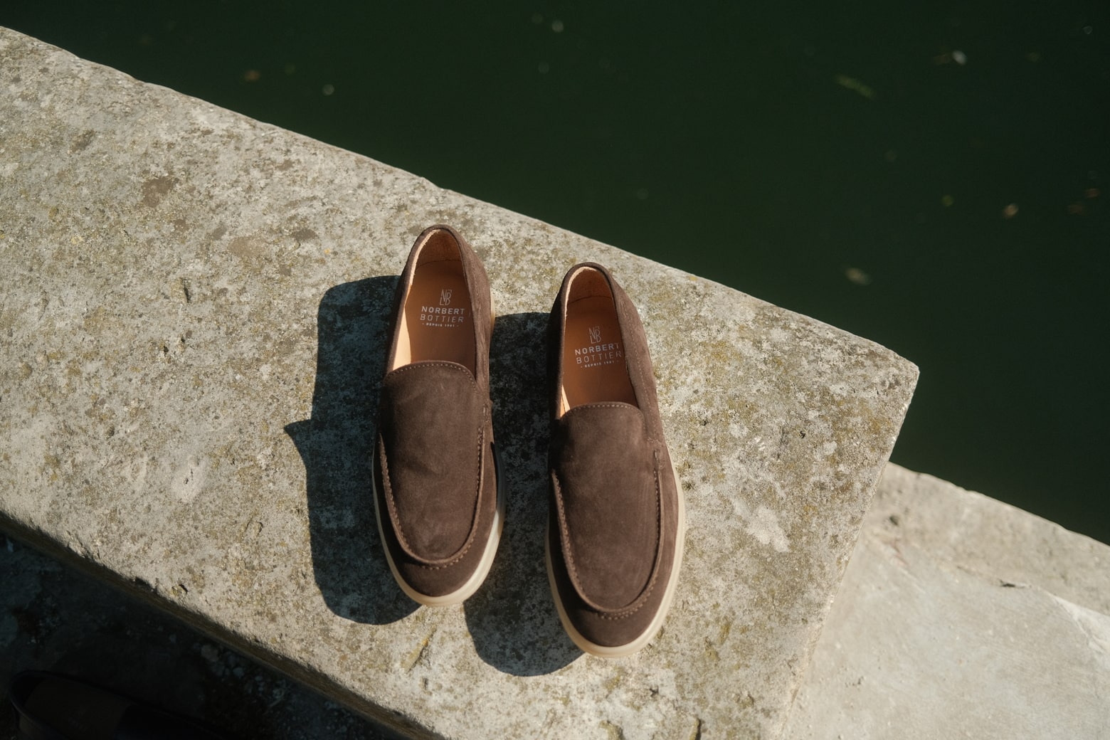 Milan - Mocassins Soft Daim Marron Norbert Bottier Chaussures Norbert Bottier