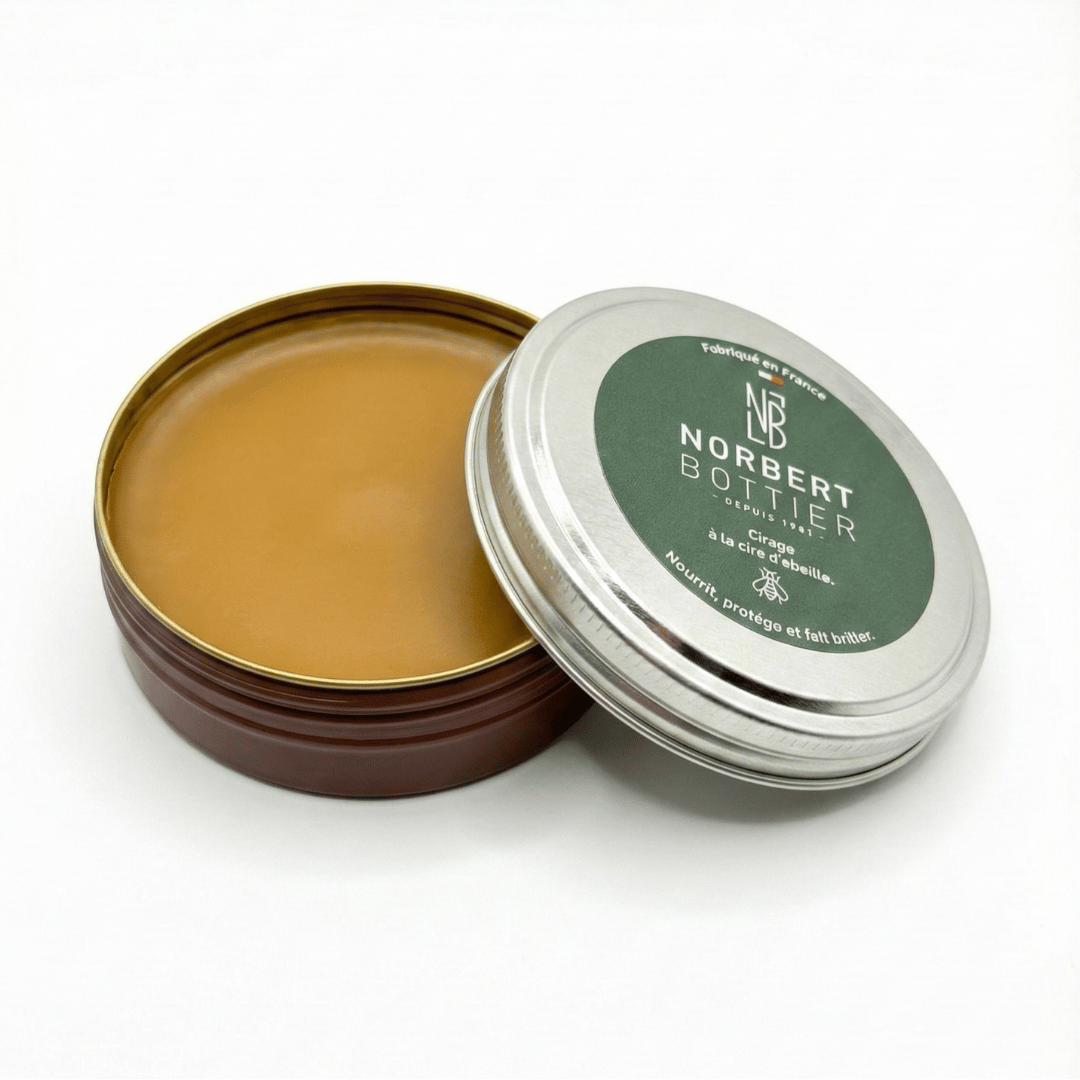 Pâte de cirage marron clair 50 ml