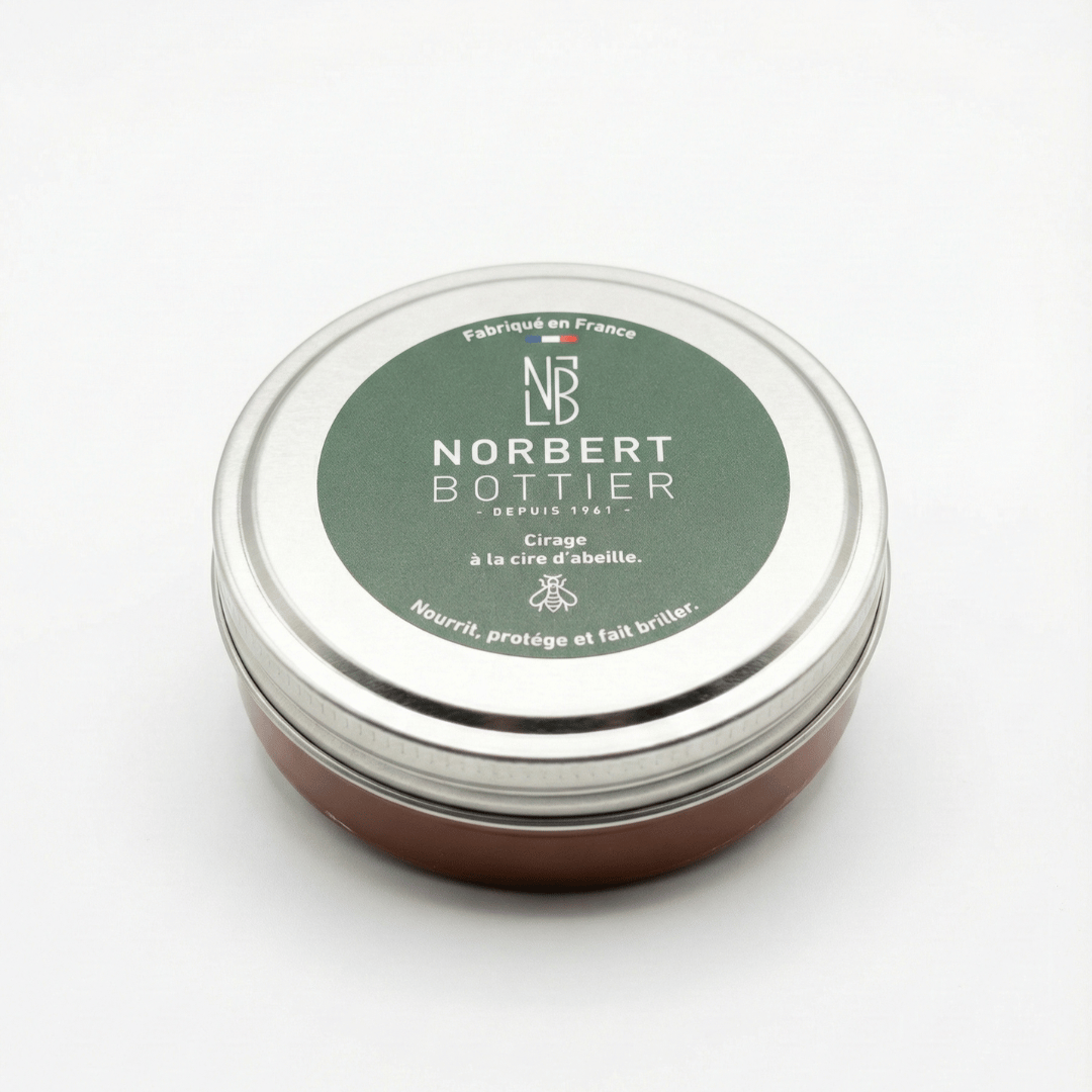 Pâte de cirage marron clair 50 ml