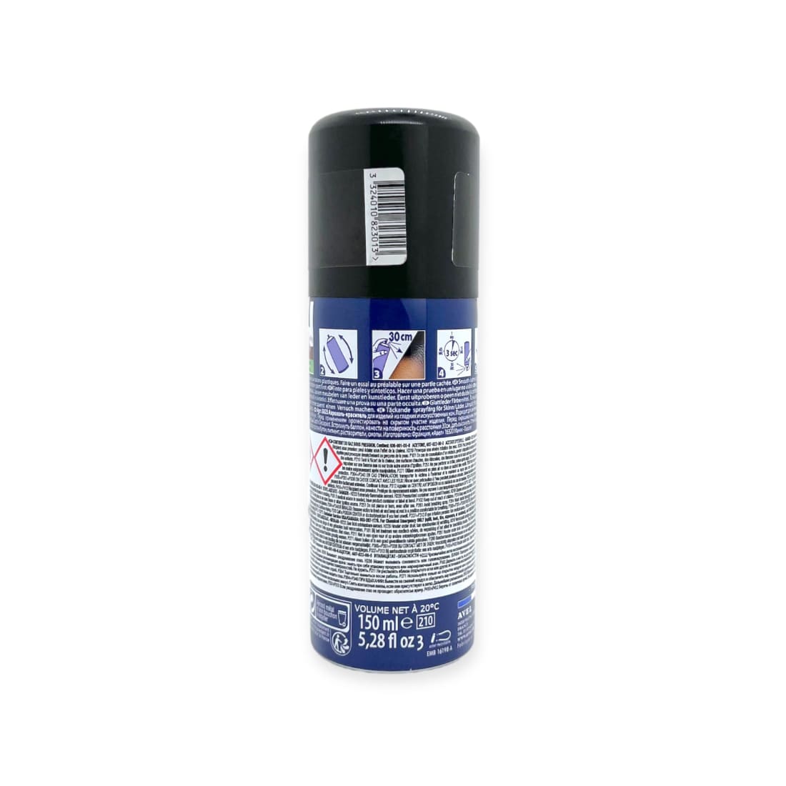 Spray Tenax Teinture Argent Métallisé - Saphir - 150 ml -