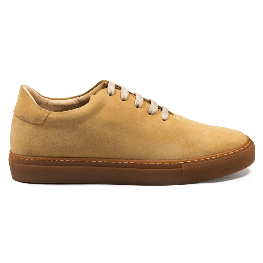 Spinner One Cut Daim Beige – vue 2
