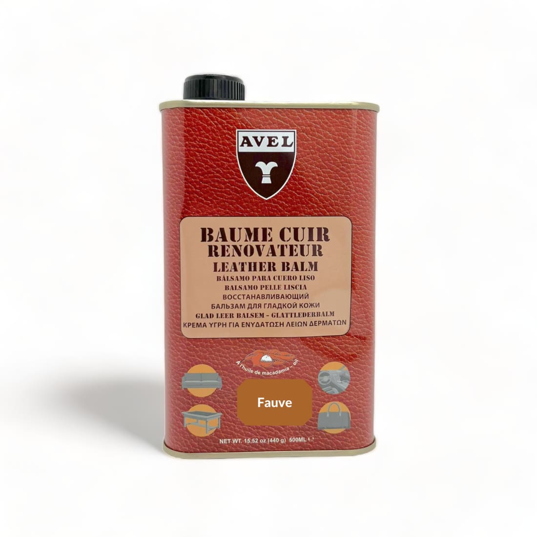 Baume Liquide Rénovateur cuirs d'ameublements Fauve - Avel