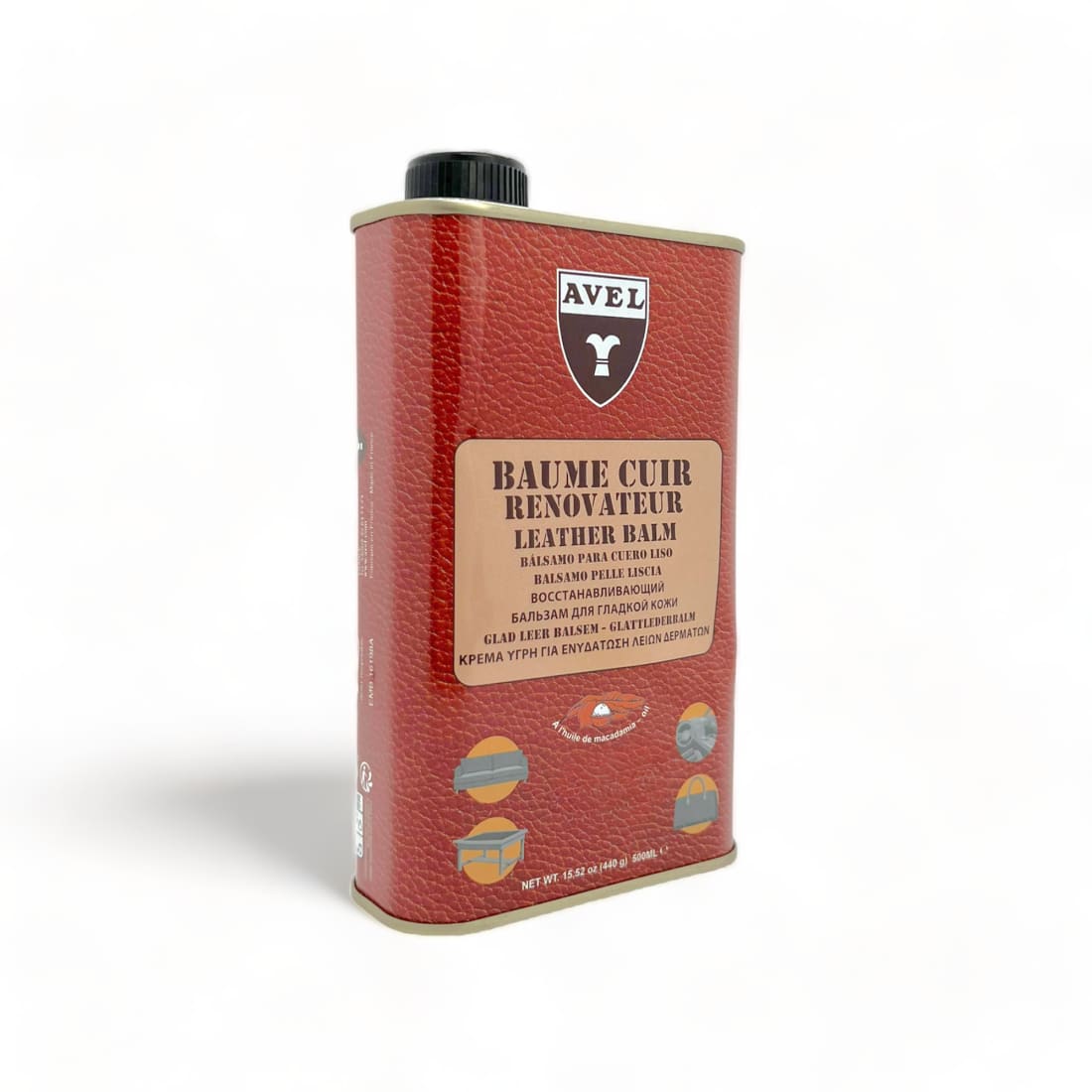 Baume Liquide Rénovateur cuirs d'ameublements Marron Foncé - Avel – vue 2